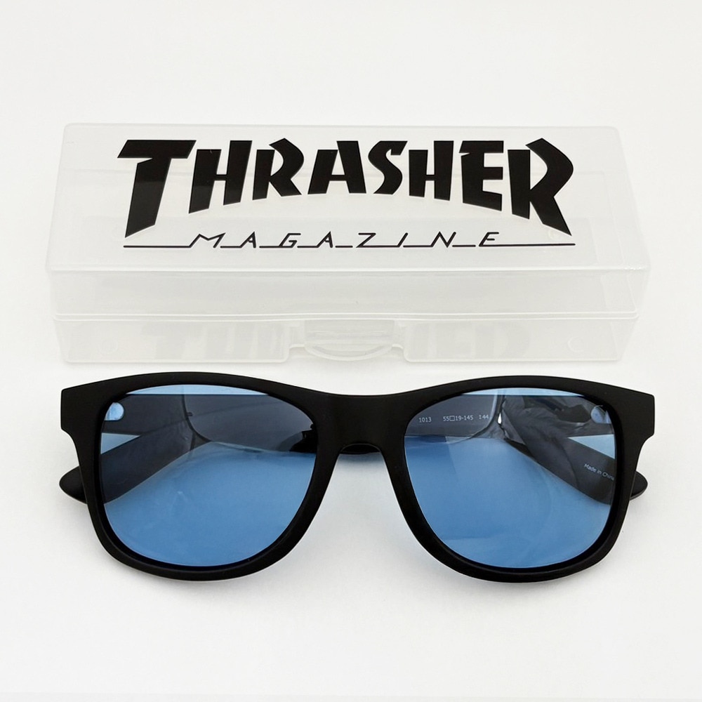 スラッシャー（THRASHER）（メンズ、レディース）サングラス ラディカル スラッシャー 1013BK-LBL 偏光レンズ UVカット