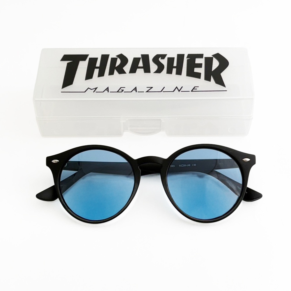スラッシャー（THRASHER）（メンズ、レディース）サングラス シエロ スラッシャー 1021BK-LBL 偏光レンズ UVカット