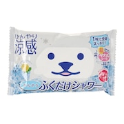 (メンズ、レディース、キッズ)ひんやりふくだけシャワー グレープフルーツの香り 10枚入り 031560