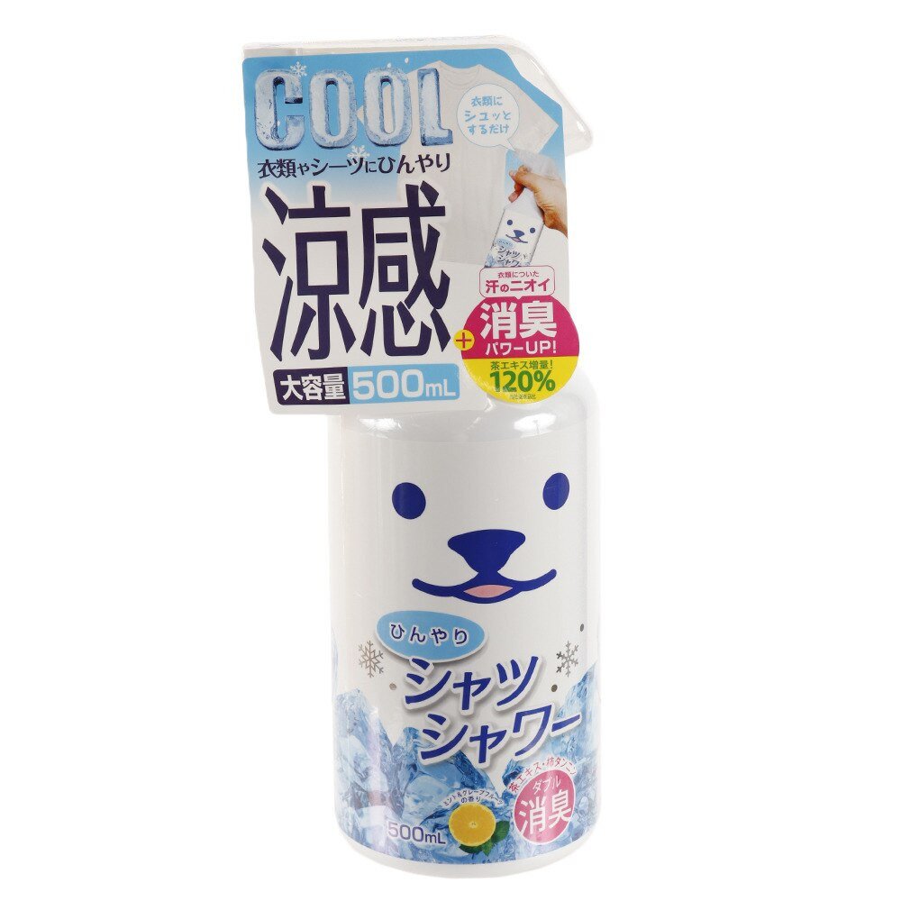 ひんやりシャツシャワーn 本体500ml ノーブランド エルブレス