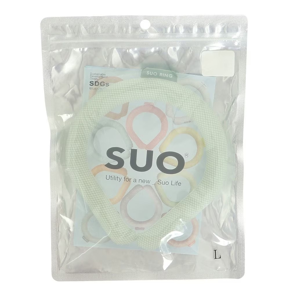 ウィズ（WIZ）（メンズ、レディース）暑さ対策 クールリング Lサイズ SUO RING 28°ICE SUO-LGR-L ライトグレー 熱中症対策