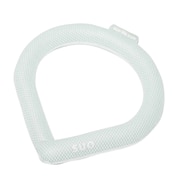 (メンズ、レディース)暑さ対策 クールリング Lサイズ SUO RING 28°ICE SUO-LGR-L ライトグレー 熱中症対策