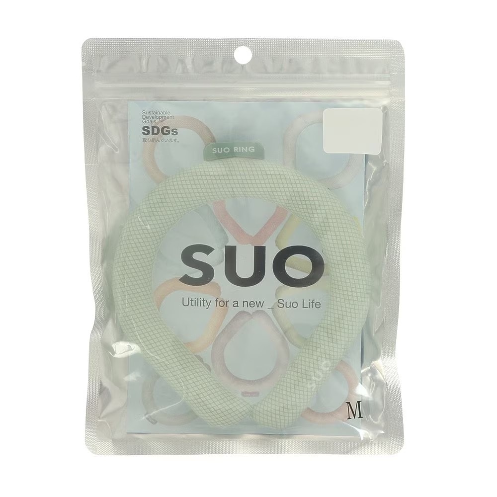 ウィズ（WIZ）（メンズ、レディース）暑さ対策 クールリング Mサイズ SUO RING 28°ICE SUO-LGR-M ライトグレー 熱中症対策