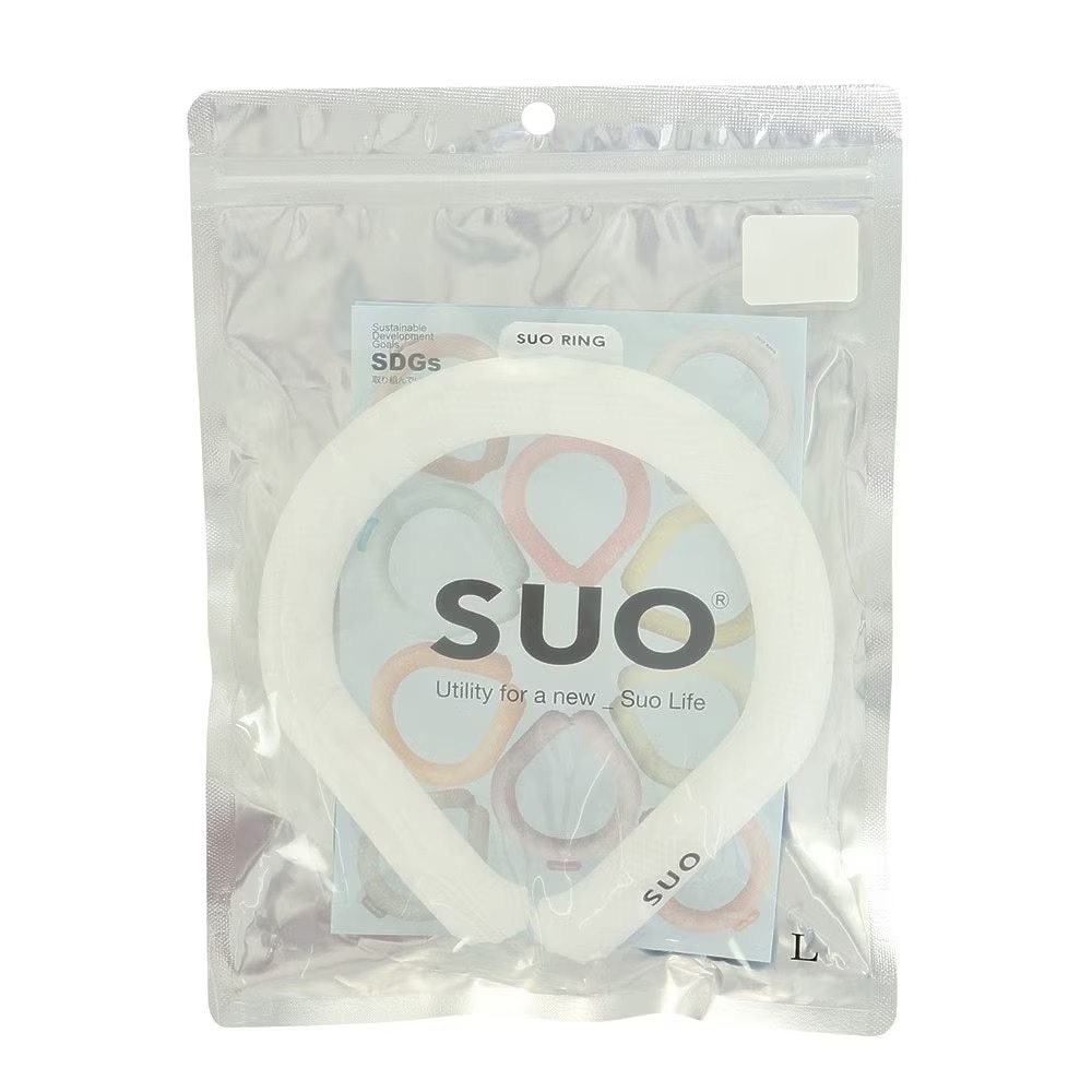 ウィズ（WIZ）（メンズ、レディース）暑さ対策 クールリング Lサイズ SUO RING 28°ICE SUO-WHT-L ホワイト 熱中症対策