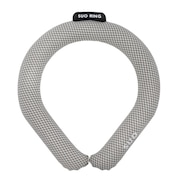 (メンズ、レディース)ネッククーラー RING 28° ICE ラティス SUO24-BLK-M 暑さ対策 熱中症対策