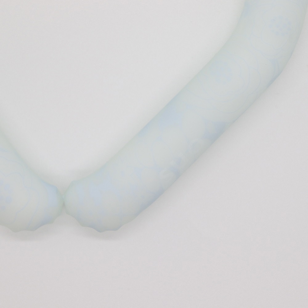 SUO（SUO）（メンズ、レディース）ネッククーラー RING 28° ICE シンデレラフラワー SUO24-CF-BLU-L 暑さ対策 熱中症対策