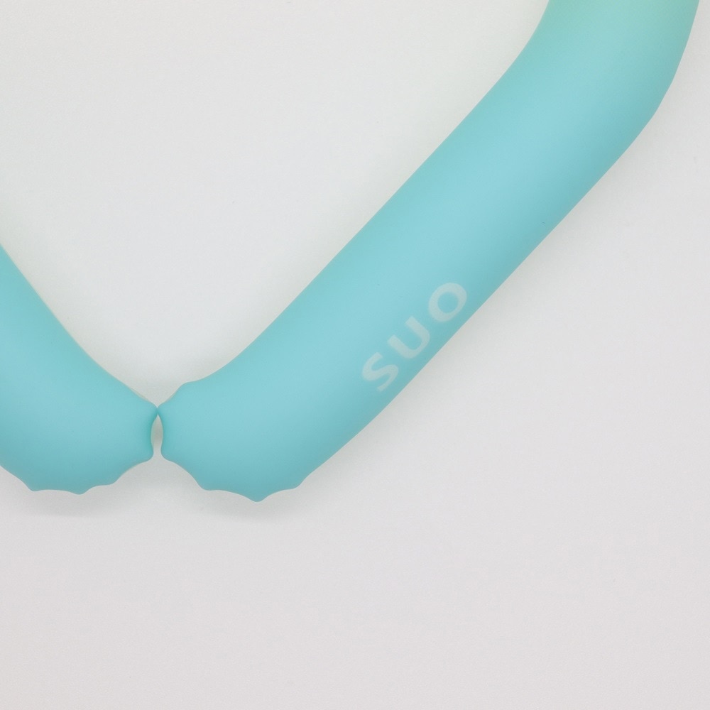 SUO（SUO）（メンズ、レディース）ネッククーラー RING 28° ICE グラデーション SUO24-GD-GRN-L 暑さ対策 熱中症対策