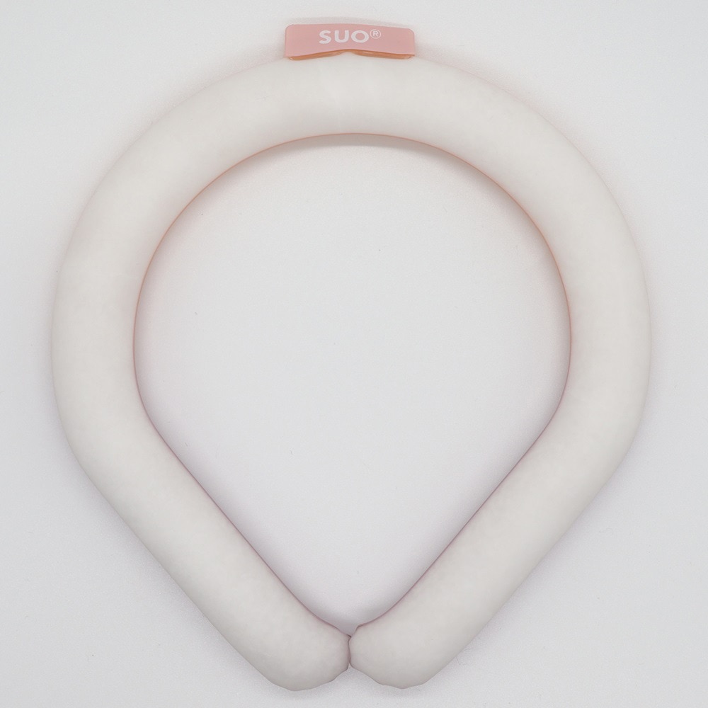 SUO（SUO）（メンズ、レディース）ネッククーラー RING 28° ICE グラデーション SUO24-GD-PNK-L 暑さ対策 熱中症対策