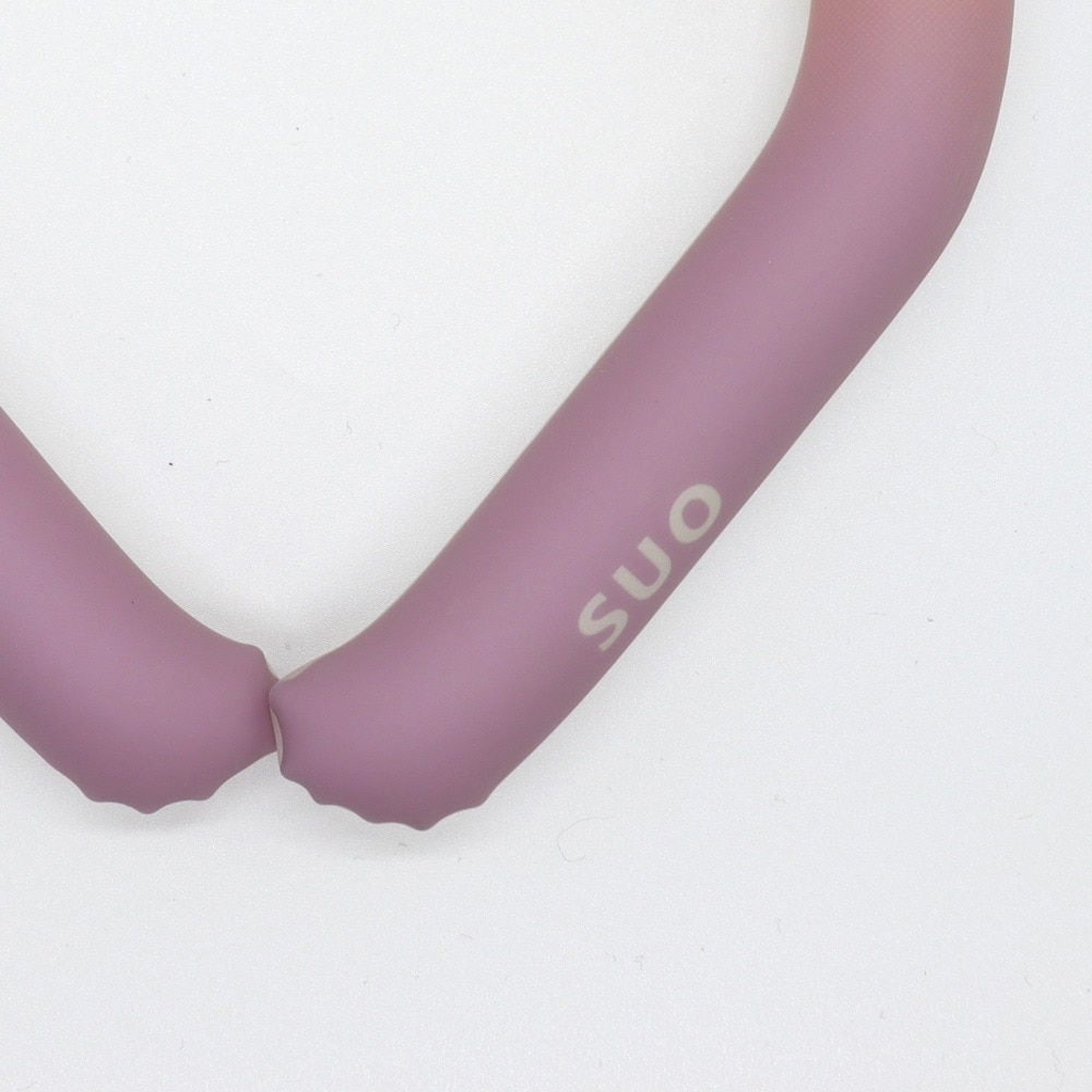 SUO（SUO）（メンズ、レディース）ネッククーラー RING 28° ICE グラデーション SUO24-GD-PNK-L 暑さ対策 熱中症対策