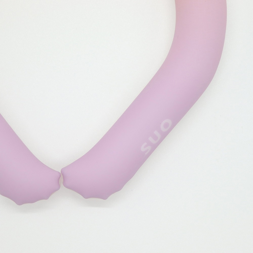 SUO（SUO）（メンズ、レディース）ネッククーラー RING 28° ICE グラデーション SUO24-GD-PNK-M 暑さ対策 熱中症対策