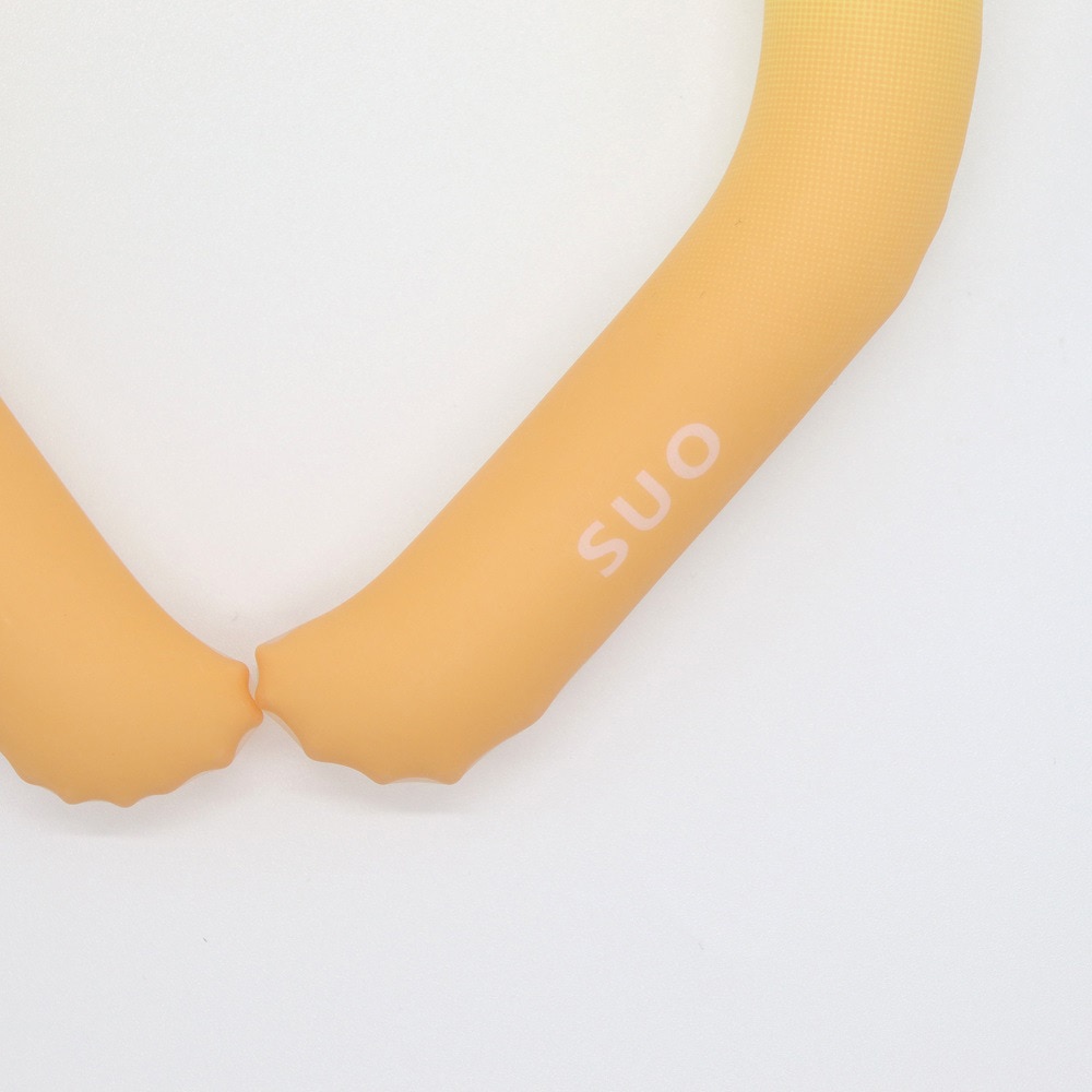SUO（SUO）（メンズ、レディース）ネッククーラー RING 28° ICE グラデーション SUO24-GD-YEL-M 暑さ対策 熱中症対策