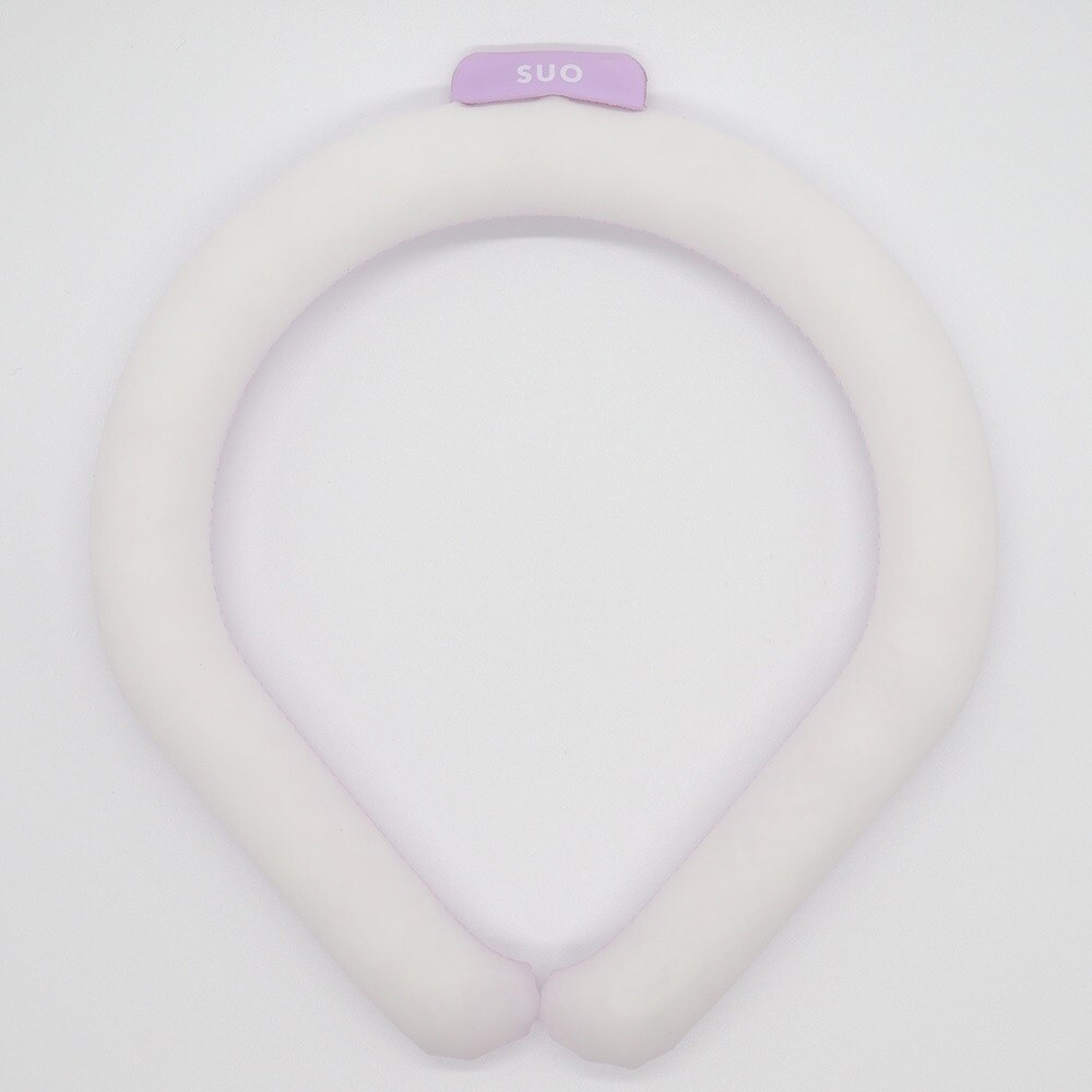 SUO（SUO）（メンズ、レディース）ネッククーラー RING 28° ICE ラティス SUO24-LAV-L 暑さ対策 熱中症対策