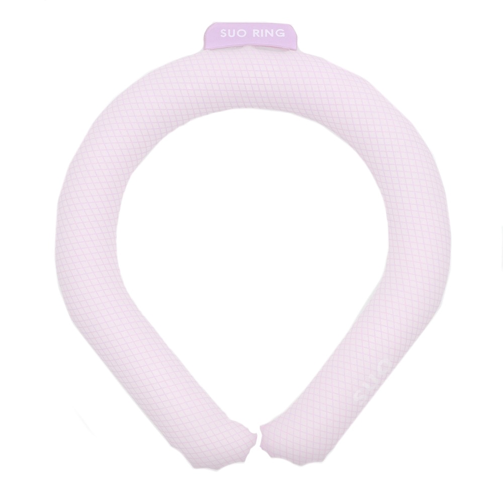 SUO（SUO）（メンズ、レディース）ネッククーラー RING 28° ICE ラティス SUO24-LAV-M 暑さ対策 熱中症対策
