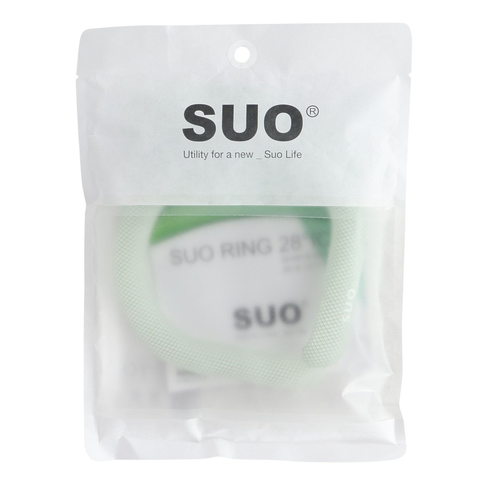 SUO（SUO）（メンズ、レディース）ネッククーラー RING 28° ICE ラティス SUO24-LGR-L 暑さ対策 熱中症対策