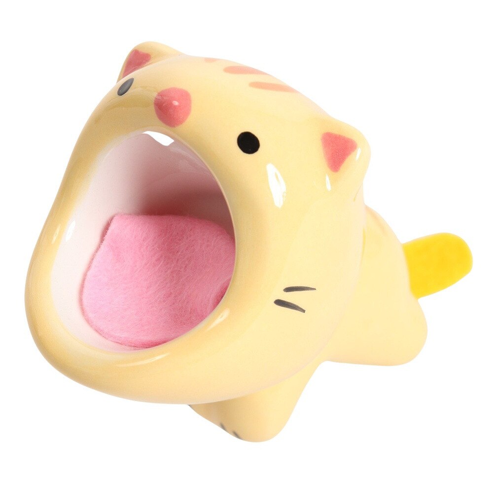 聖新陶芸（SEISHIN）（メンズ、レディース、キッズ）ハラぺこぽん 茶トラ ミント GD-96403
