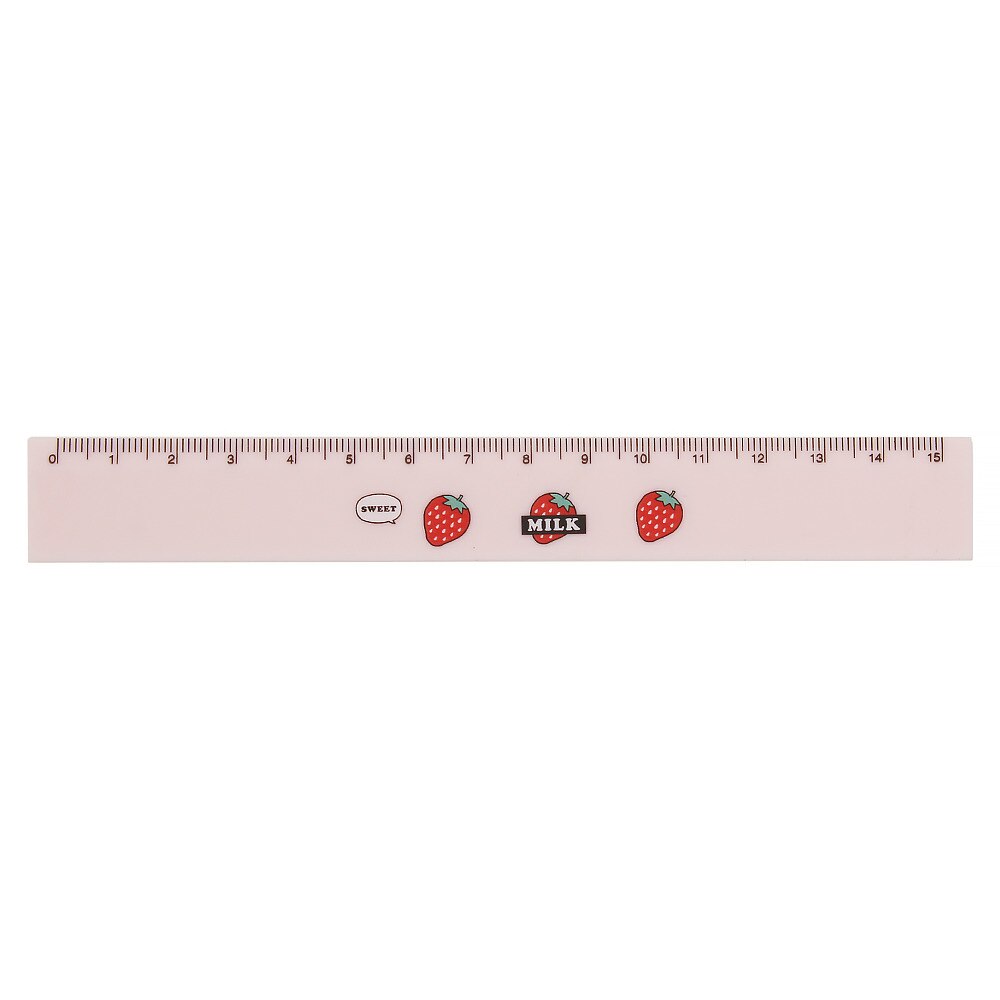  【多少の傷汚れありの為大奉仕】スリム定規 SWEET STRAWBERRY KJ05190