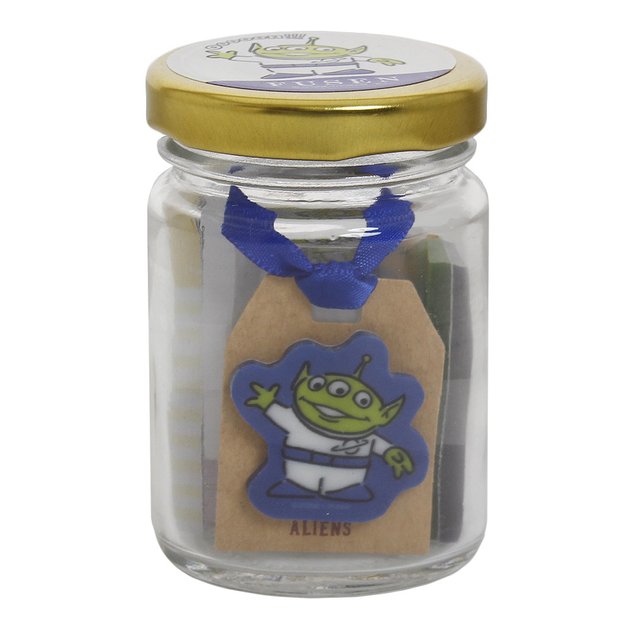 瓶入り付箋 エイリアン リトル グリーン メン ヴィクトリア