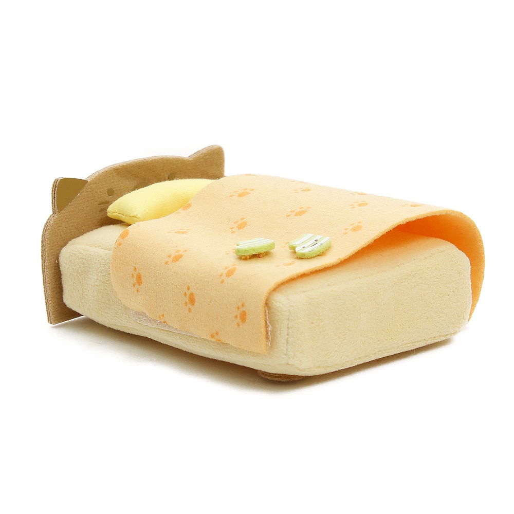 すみっコぐらし（Sumikkogurashi）（メンズ、レディース、キッズ）てのりぬいぐるみ ねこ柄ベッド MR71805