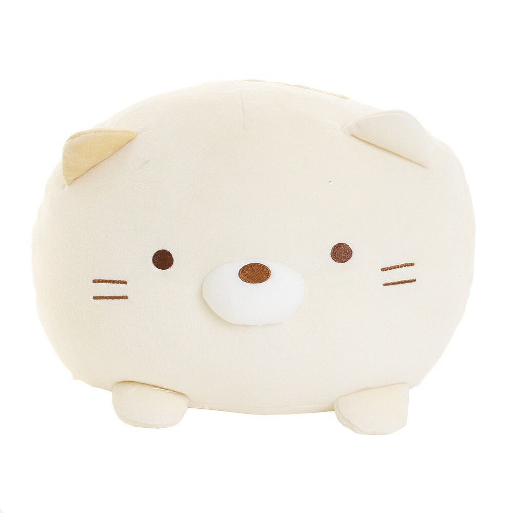 すみっコぐらし（Sumikkogurashi）（メンズ、レディース、キッズ）すみっコぐらし スーパーもーちもち大福クッション S ねこ MX35301