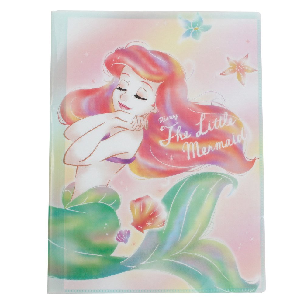 多少の傷汚れありの為大奉仕 10ポケクリアファイル アリエル 7991 ディズニープリンセス スーパースポーツゼビオ