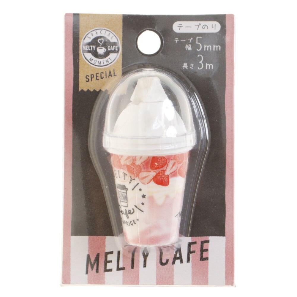  MELTY CAFE テープのり ストロベリー 44115