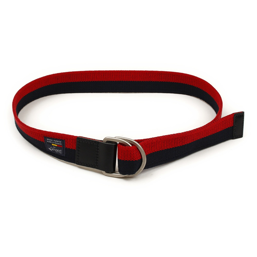  40mm ゲバルトダブルDリングベルト 0456Q-RED オンライン価格