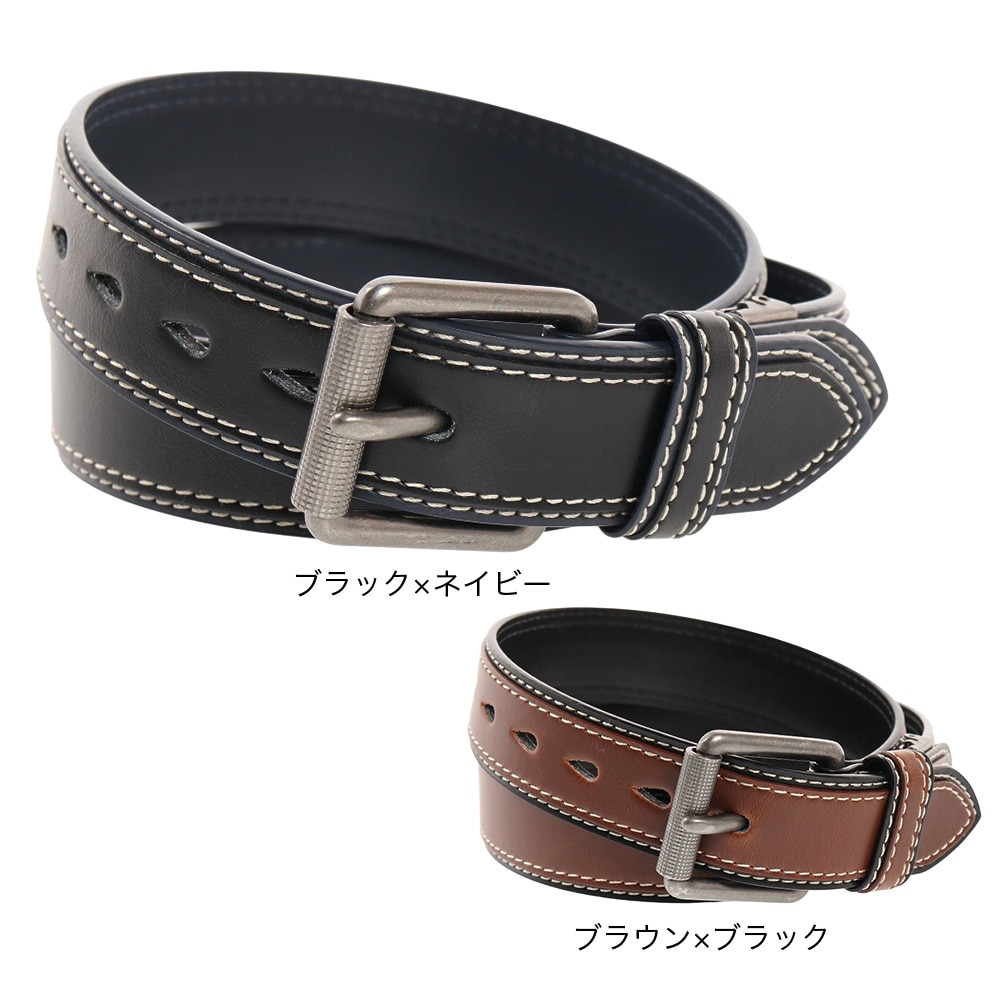 その他ブランド（OTHER BRAND）（メンズ）40mm ベルト 0192c-BRN/BLK