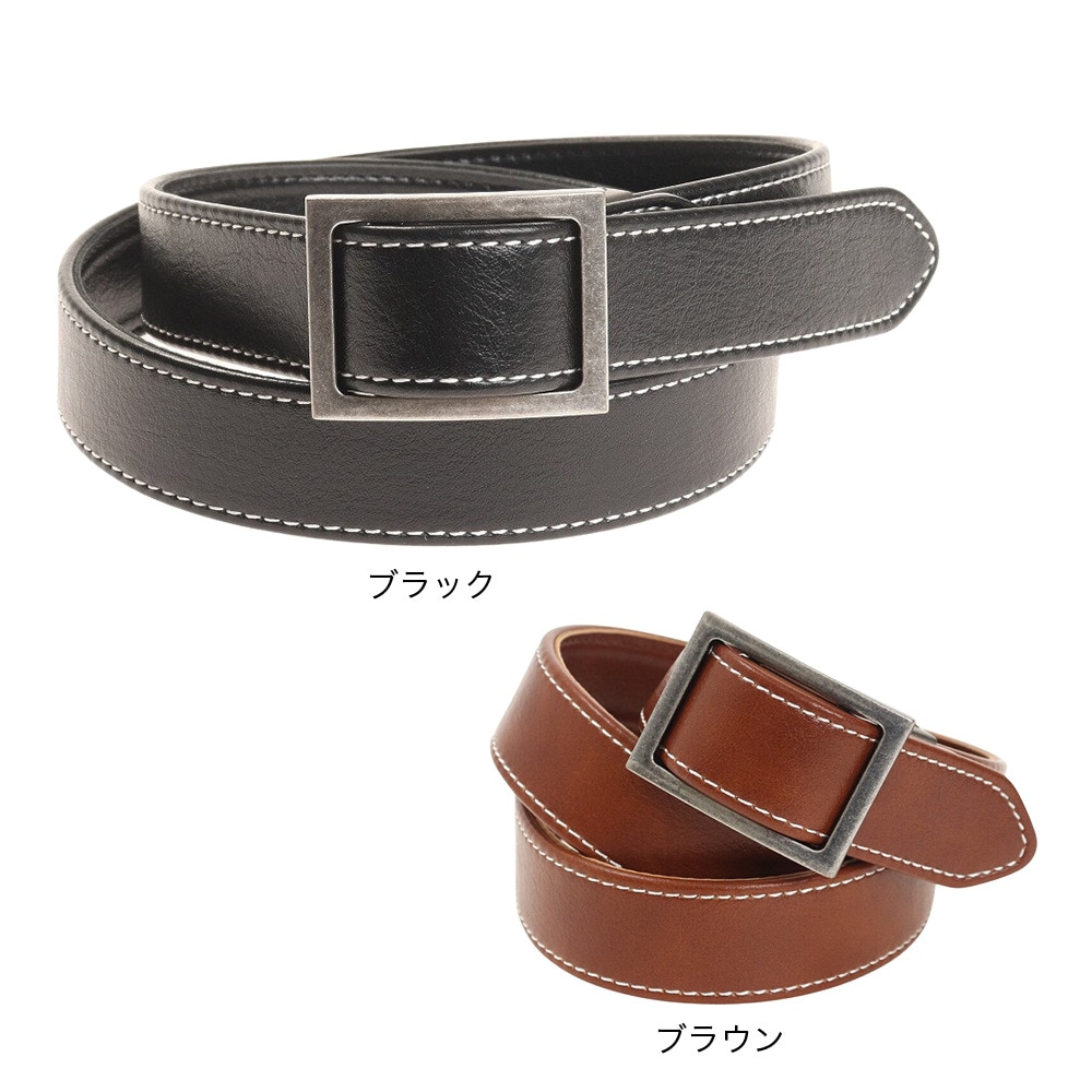 その他ブランド（OTHER BRAND）（メンズ）35mmストレッチスライダー ベルト XC2102E-BLK