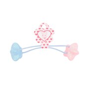 サラ(SARA)(レディース、キッズ)ラメラメコンビポニー PK/BL 47-B021 PK/BL