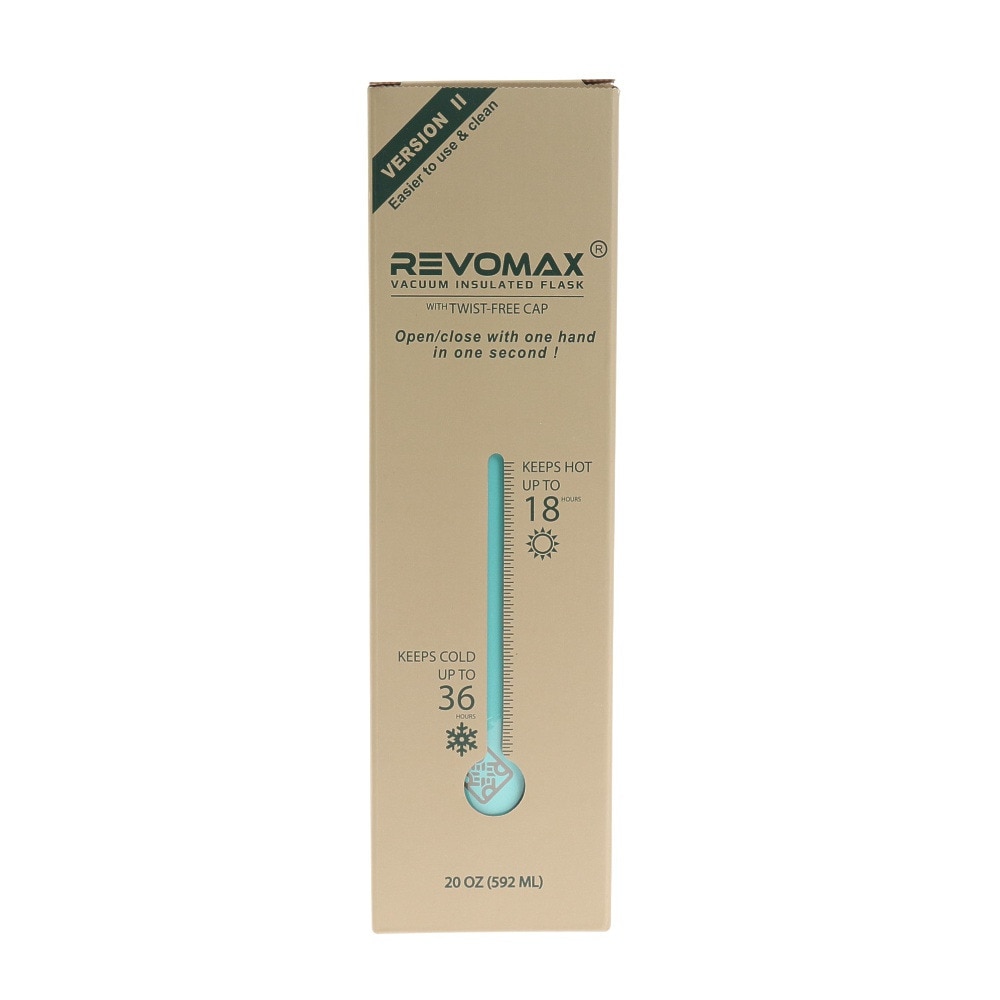 Revo Max（Revo Max）（メンズ、レディース、キッズ）保温ボトル REVOMAX2 20oz DWF20242B Tiffany Green