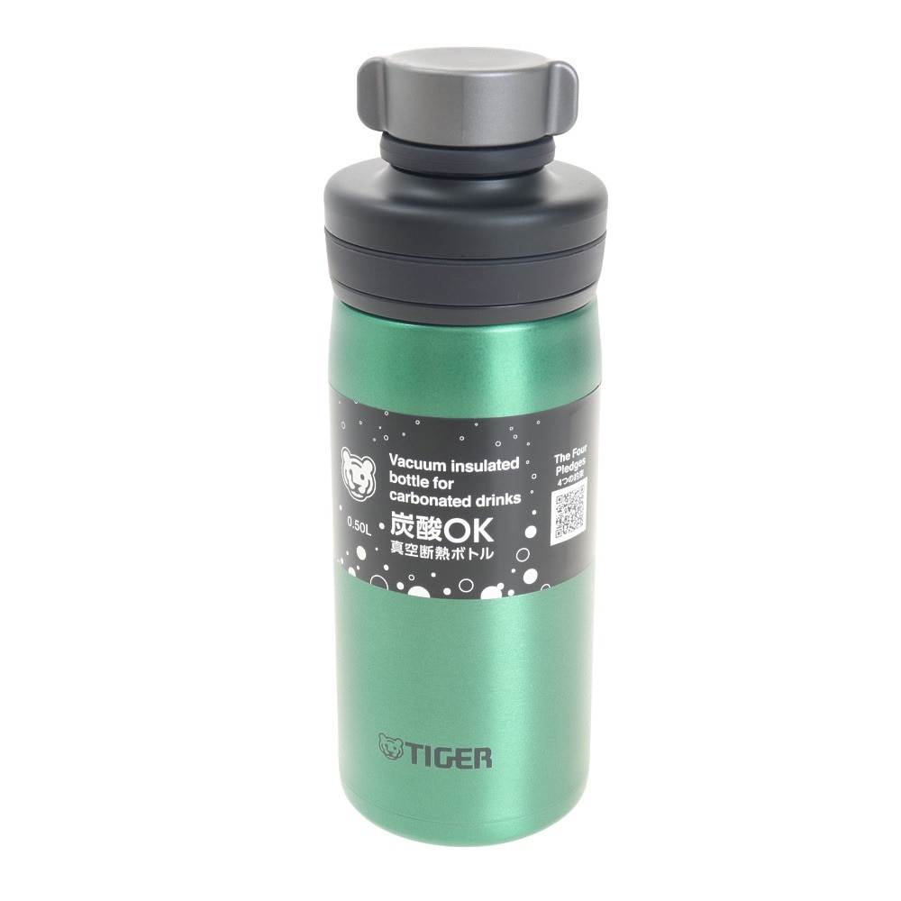 タイガー 炭酸 水筒 真空断熱炭酸ボトル 500ml エメラルド MTAT050-GE ＦＦ 36 食品・ドリンク・ボトル