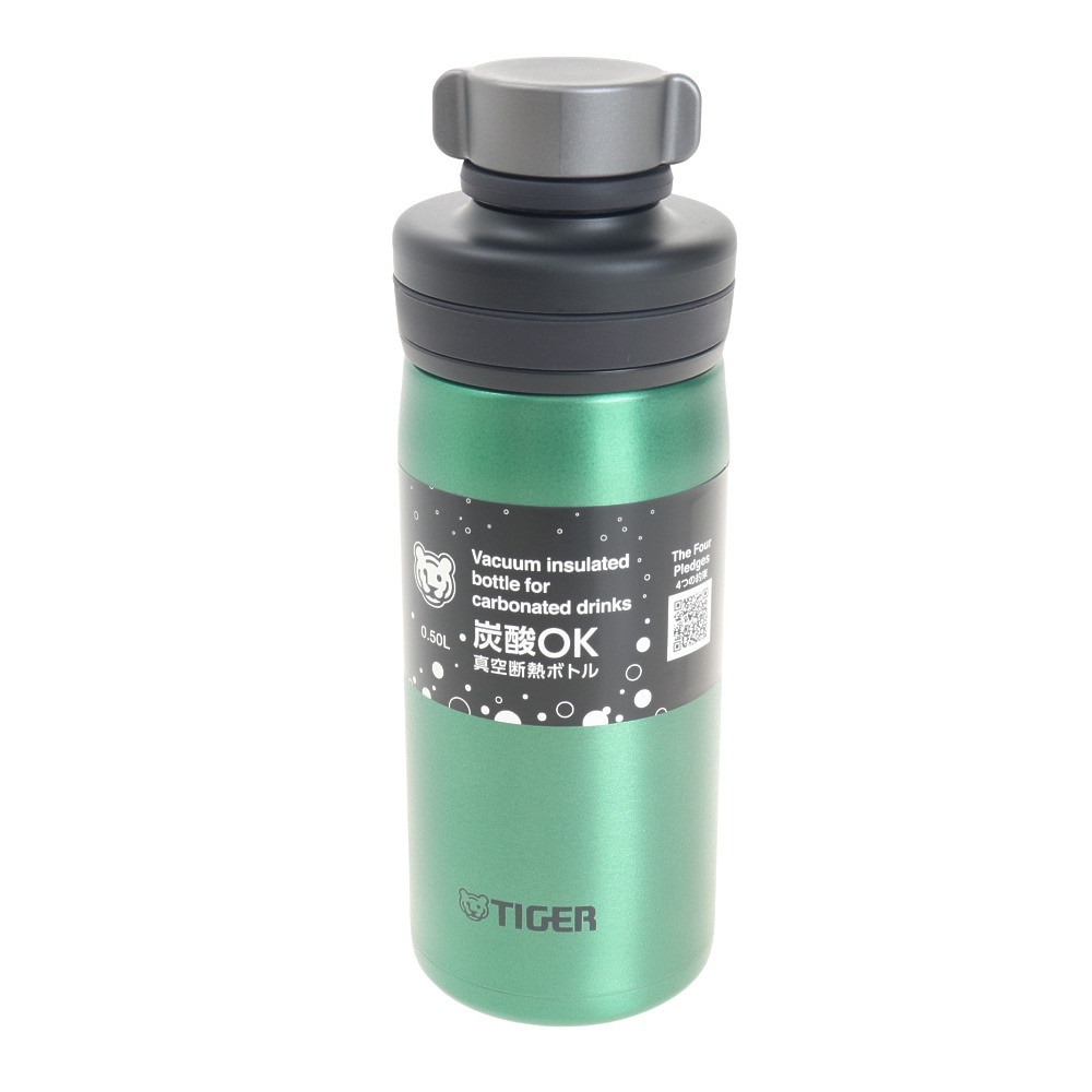 タイガー（Tiger）（メンズ、レディース、キッズ）炭酸 水筒 真空断熱炭酸ボトル 500ml エメラルド MTAT050-GE