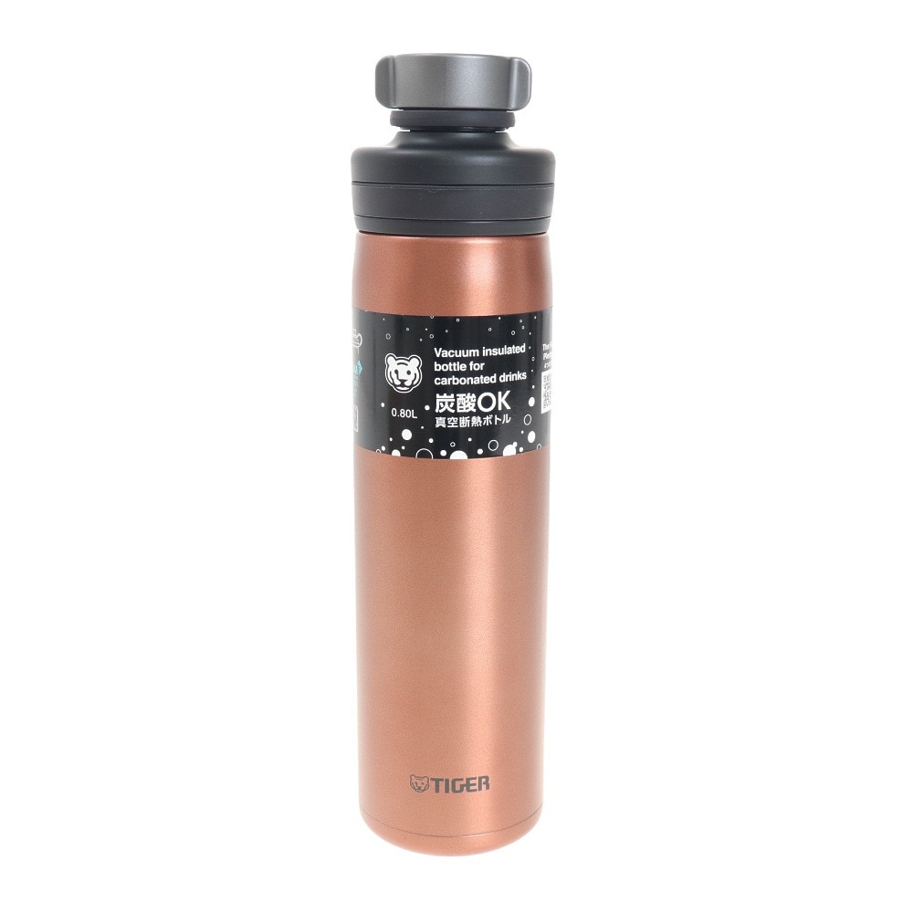 タイガー 炭酸 水筒 真空断熱炭酸ボトル 0.8L カッパー MTAT080-DC ＦＦ 8 食品・ドリンク・ボトル