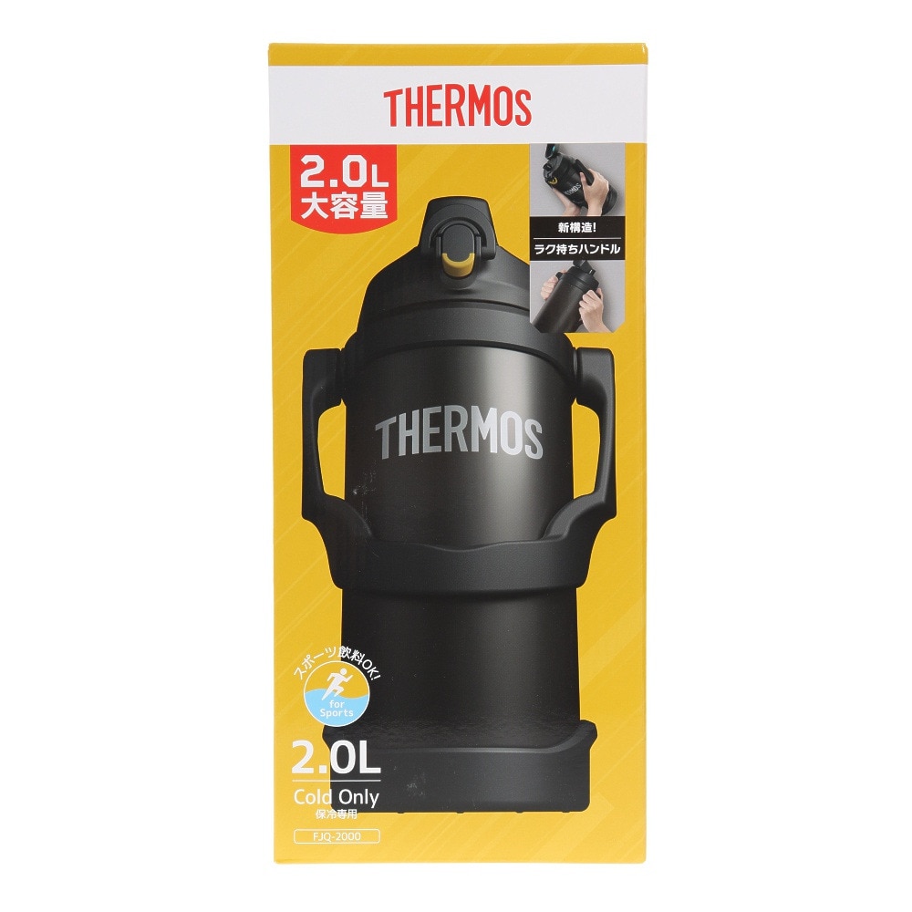 サーモス（THERMOS）（メンズ、レディース、キッズ）真空断熱スポーツジャグ FJQ-2000 BK