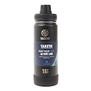 TAKEYA（TAKEYA）（メンズ、レディース、キッズ）水筒 アクティブライン 520ml BK 508011