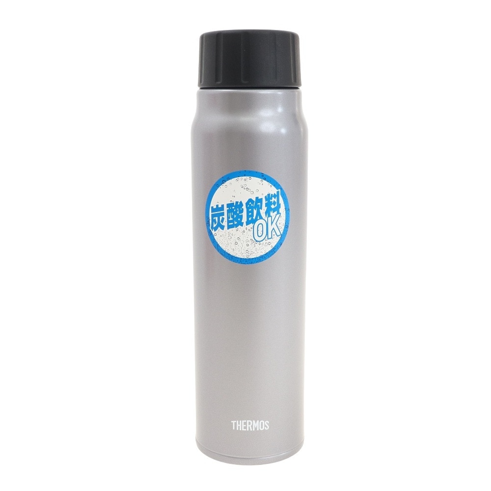 サーモス 水筒 保冷炭酸飲料ボトル シルバー 0.53L FJK-500 SL 保冷 炭酸飲料対応 スポーツ飲料対応 丸洗い可 ステンレス 魔法びん構造 FF 2 食品・ドリンク・ボトル