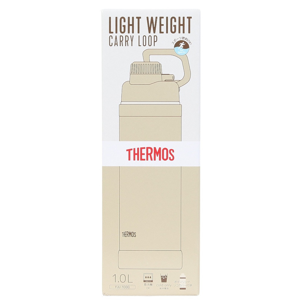 サーモス（THERMOS）（メンズ、レディース、キッズ）真空断熱スポーツボトル 1L FJU-1000 SND