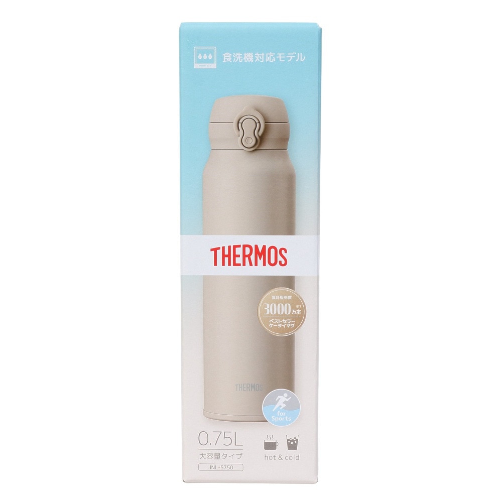 サーモス（THERMOS）（メンズ、レディース、キッズ）真空断熱ケータイマグ 750ml JNL-S750 GYBE 水筒 保温 保冷 食洗器対応 ベージュ