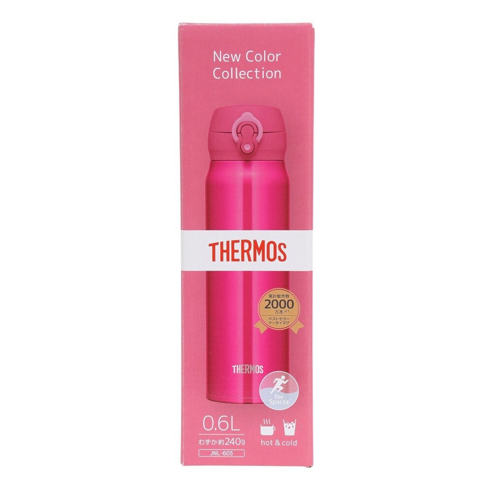 サーモス（THERMOS）（メンズ、レディース、キッズ）保温ボトル 真空断熱ケータイマグ 600ml JNL-605 RR