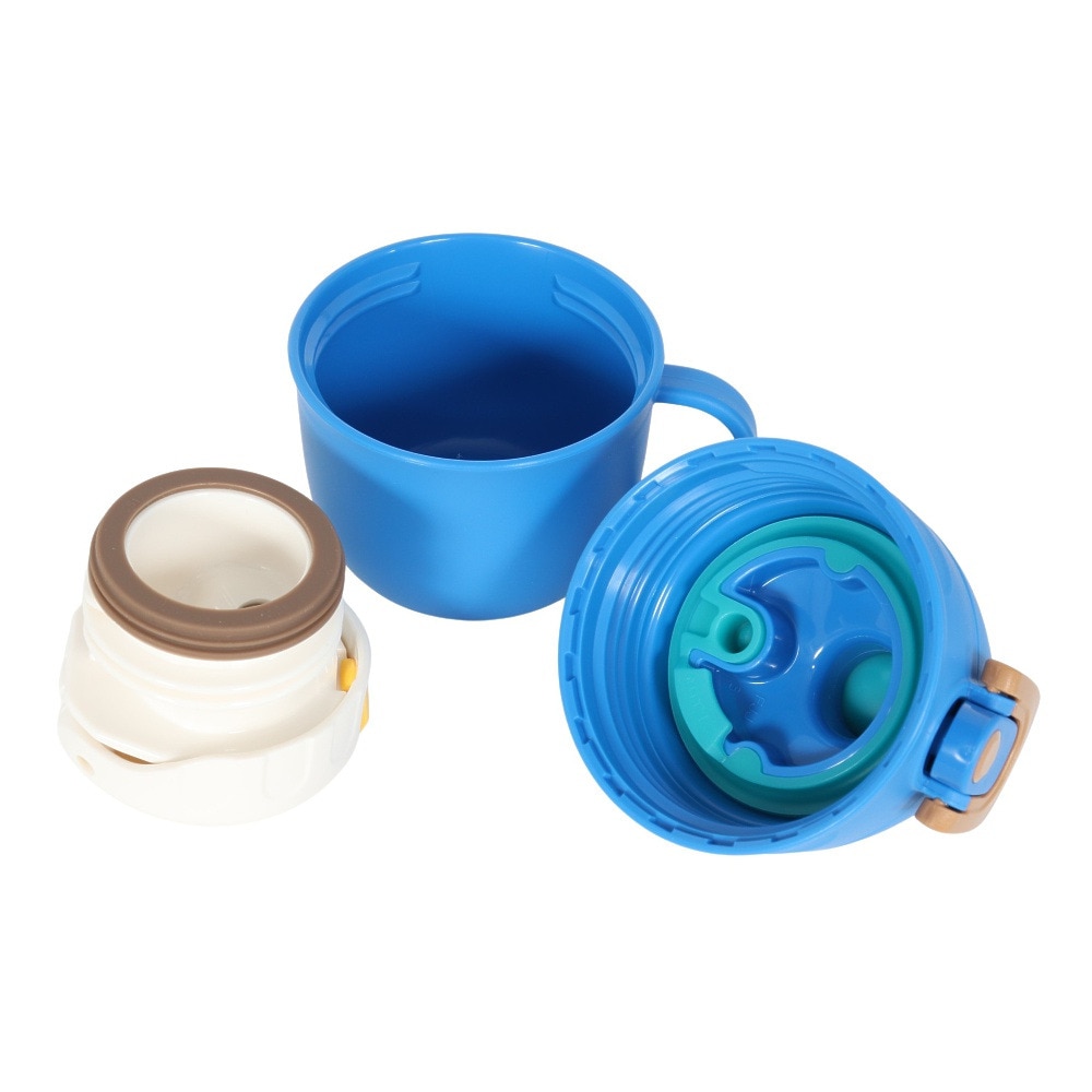 サーモス（THERMOS）（キッズ）水筒 真空断熱 2ウェイボトル 青 600ml FJJ-602WF BLBW 子供 保冷 保温 ステンレス 食洗器対応 2WAY