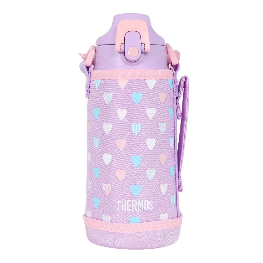 サーモス（THERMOS）（キッズ）水筒 真空断熱 2ウェイボトル ピンク 600ml FJJ-602WF PL-P 子供 保冷 保温 ステンレス 食洗器対応 2WAY