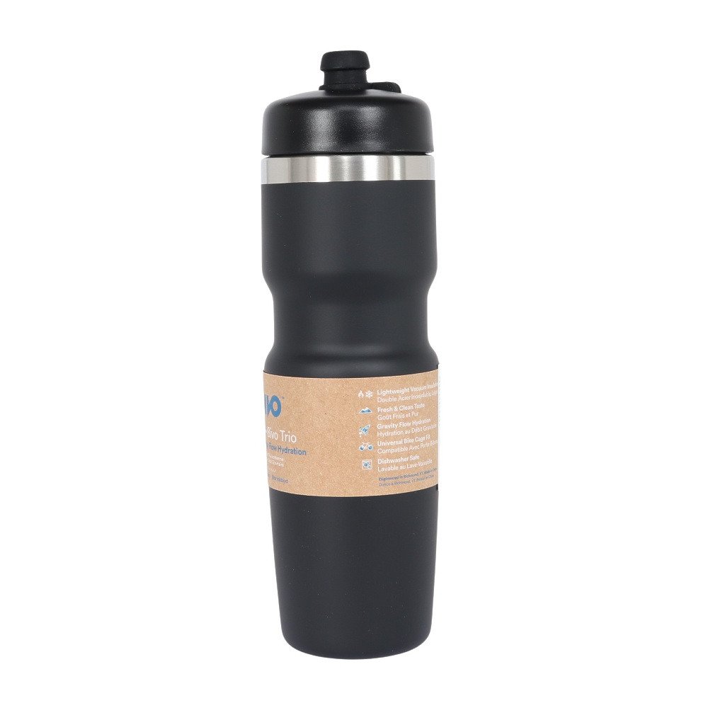 bivo（bivo ）（メンズ、レディース）水筒 Bivo Trio ボトル 黒 620ml