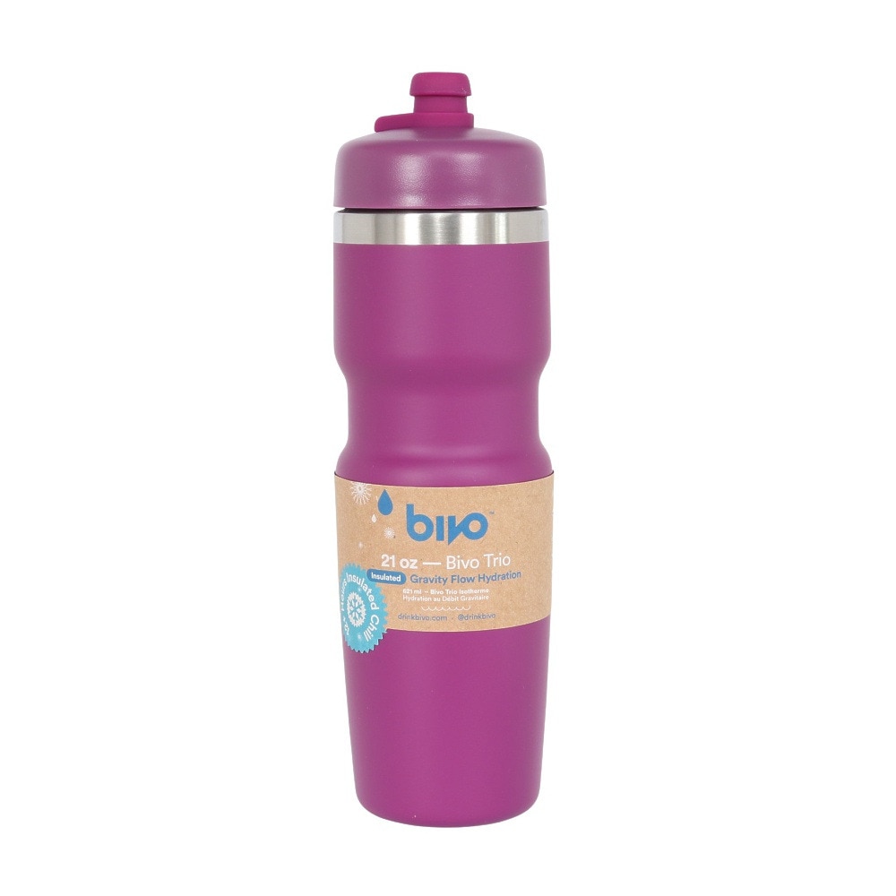 bivo（bivo ）（メンズ、レディース）重力による優れた飲み心地 Bivo Trio ボトル 620ml BT-IN-21-GP