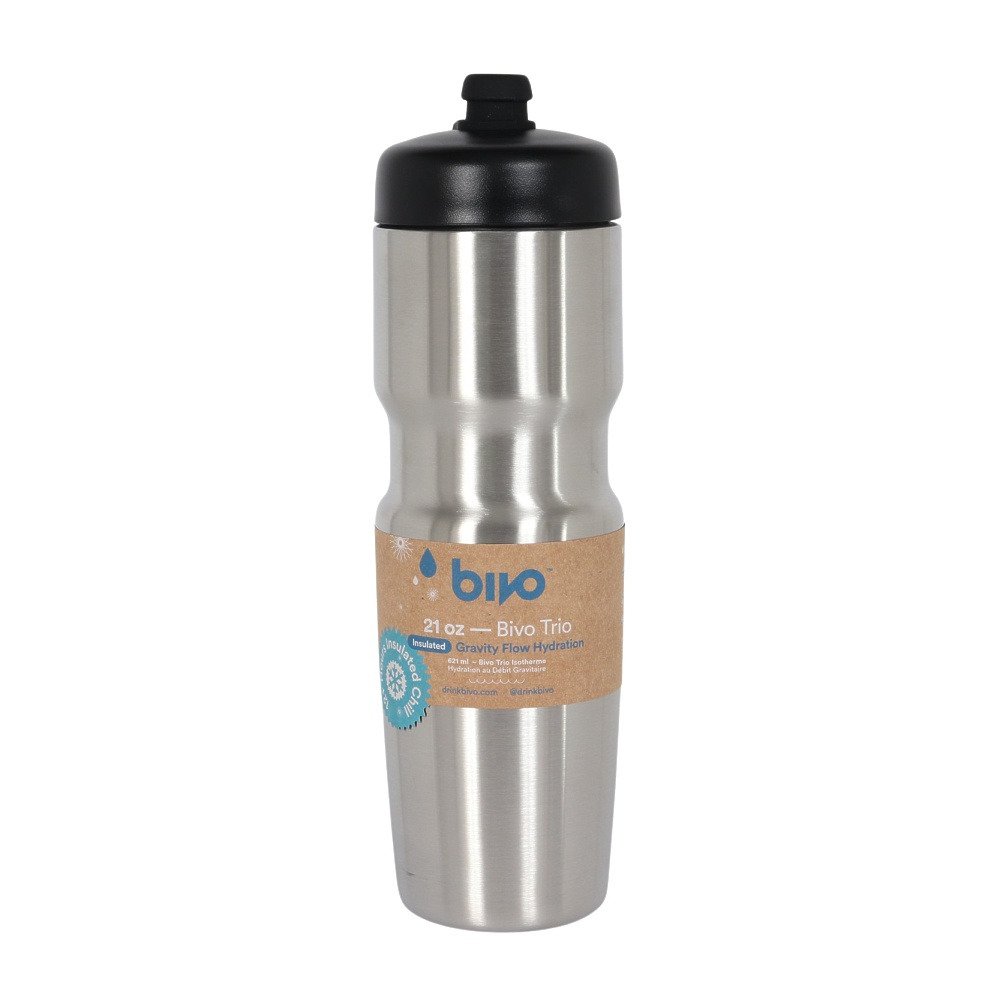 bivo（bivo ）（メンズ、レディース）水筒 Bivo Trio ボトル シルバー