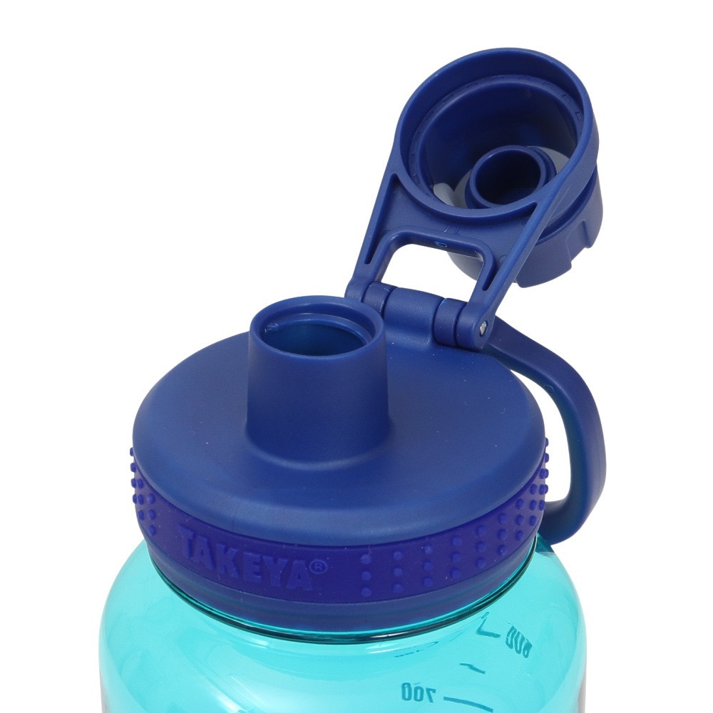 TAKEYA（TAKEYA） 水筒 デュラブルボトルグラデーション 940ml 503719 サファイアブルー スポーツ 運動 マイボトル オフィス 目盛り付き 持ち手付き 大容量