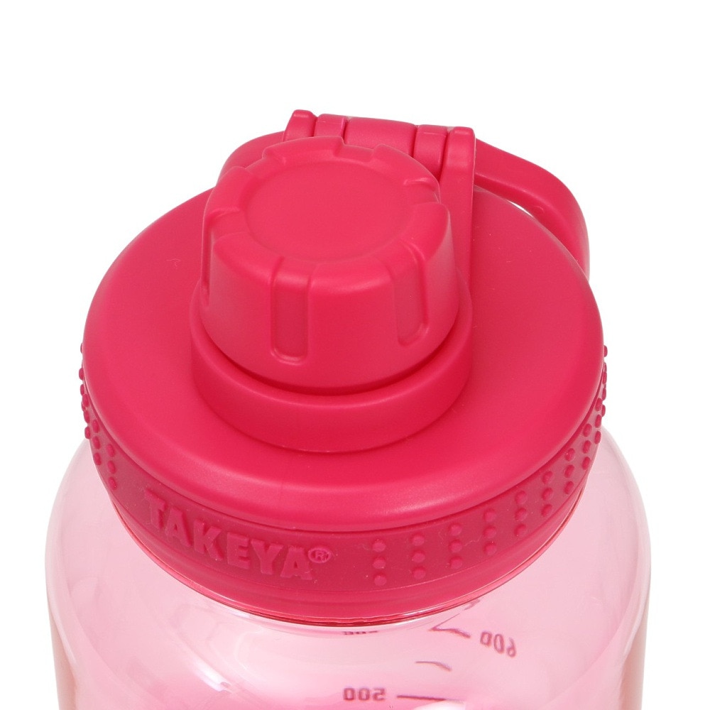 TAKEYA（TAKEYA） 水筒 デュラブルボトルグラデーション 940ml 503726 トロピカルピンク スポーツ 運動 マイボトル オフィス 目盛り付き 持ち手付き 大容量