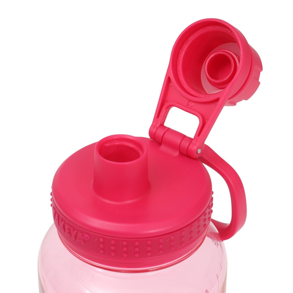 TAKEYA（TAKEYA） 水筒 デュラブルボトルグラデーション 940ml 503726 トロピカルピンク スポーツ 運動 マイボトル オフィス 目盛り付き 持ち手付き 大容量