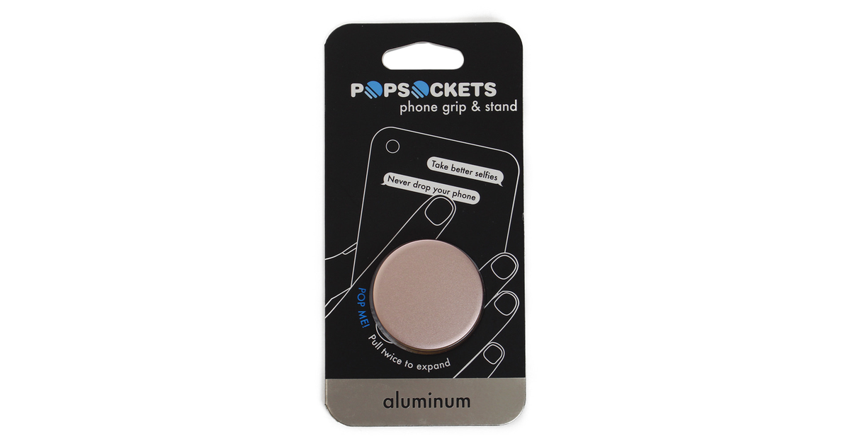ポップソケッツ Rose Gold Aluminum ポップソケッツ エルブレス
