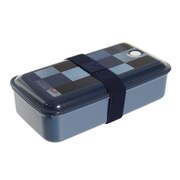スケーター（skater）（メンズ、レディース）抗菌 ふわっと弁当箱 パッキン一体型 デニム柄 PAL8AG