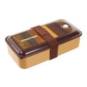 スケーター（skater）（メンズ、レディース）抗菌パッキン一体型ふわっと弁当箱 830ml 木目 PAL8AG モクメBRW